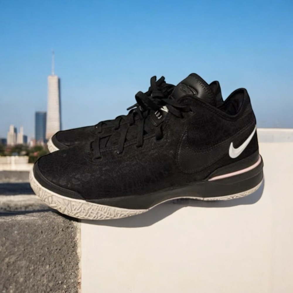 Nike Zoom Lebron NXXT GEN Men's Basketball Shoes Black White Sneakers Size 13
